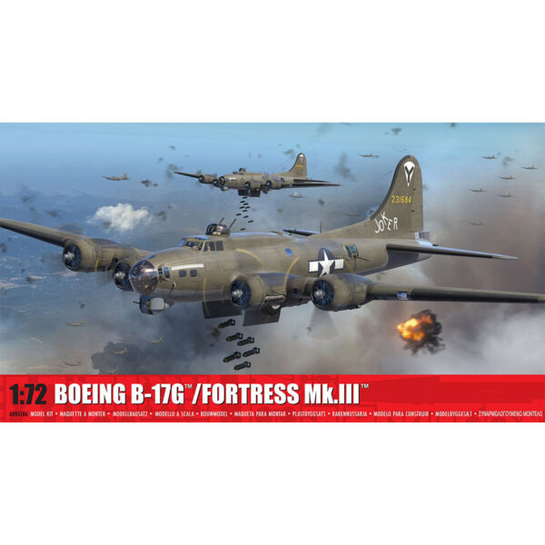 Airfix Boeing B-17G Fortress Mk.III 1/72 Scale A08018A
