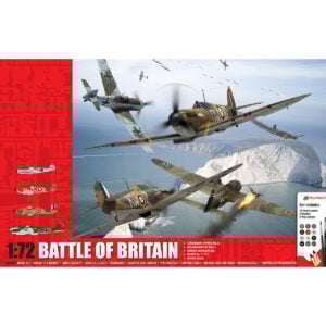 Airfix Battle of Breitain Set of 4 Planes 1/72 Scale A50173A