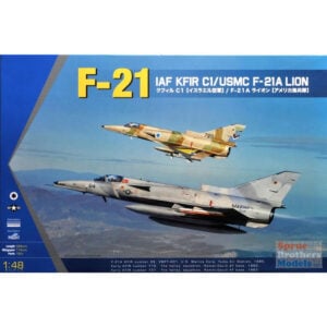 Kinetic Models F-21 KFIR C1/USMC F-21A Lion 1/48 Scale K48053