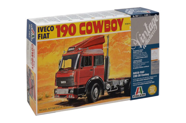 Italeri Iveco Fiat 190.38 Cow Boy truck 1/24 Scale 767