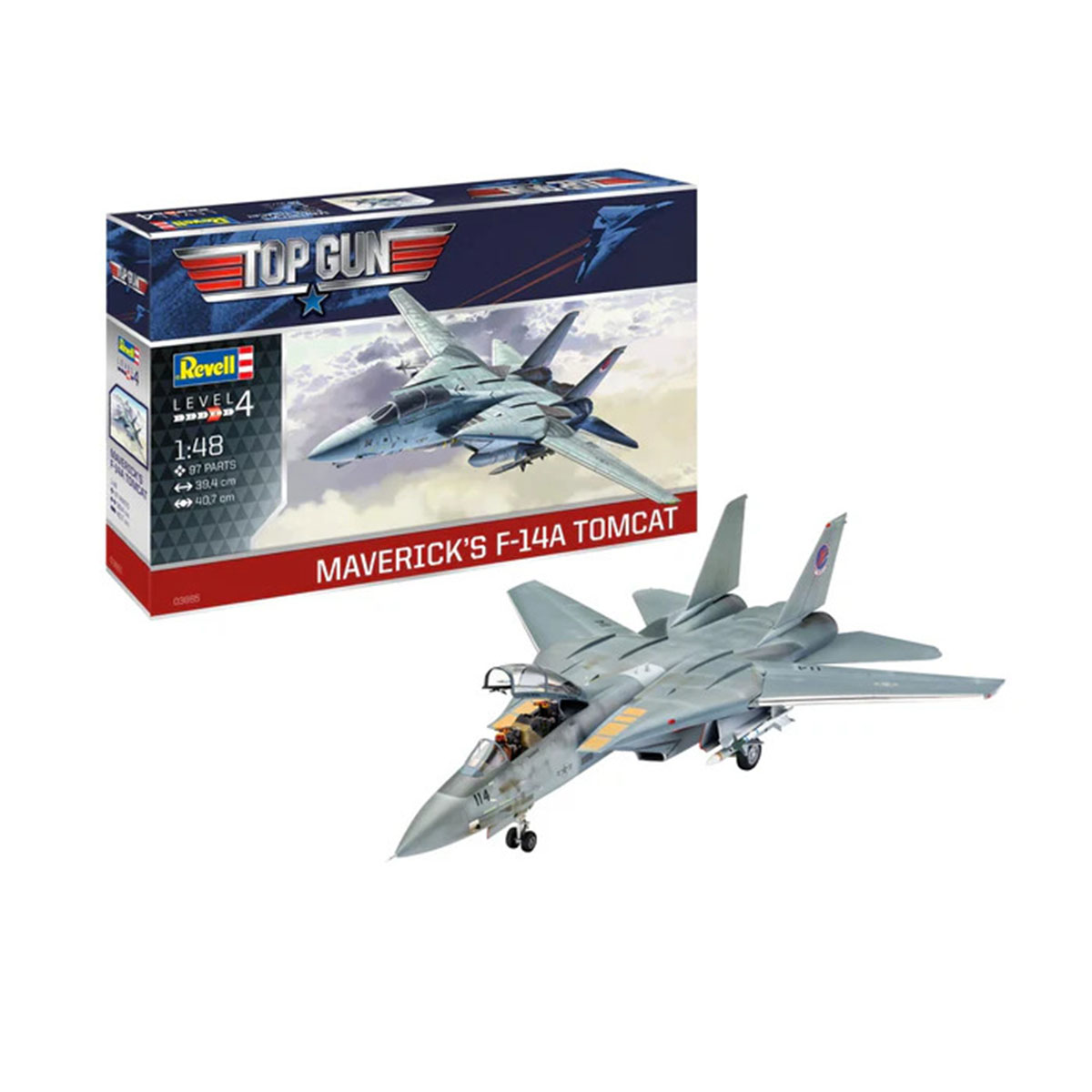 Revell Mavericks F-14A Tomcat Top Gun 1/48 Scale 03865