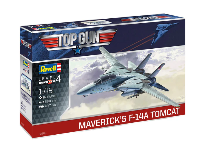 Revell Mavericks F-14A Tomcat Top Gun 1/48 Scale 03865