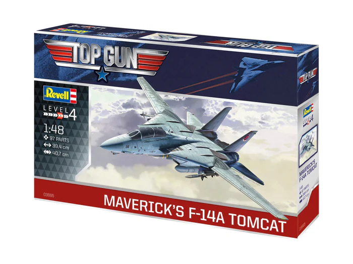 Revell Mavericks F-14A Tomcat Top Gun 1/48 Scale 03865