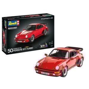 Revell Porsche 911 Turbo 50th Anniversary 1/24 Scale 05634 Gift Set