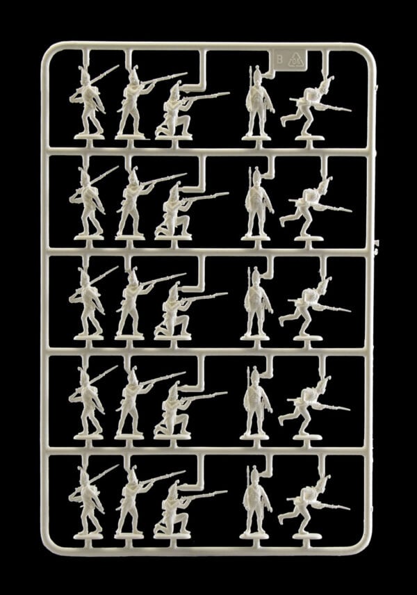 Italeri Russian Grenadiers Set of 50 Figures 1/72 Scale 6006