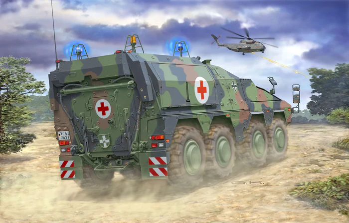 Revell GTK Boxer sgSanKfz Ambulance 1/72 Scale 03362