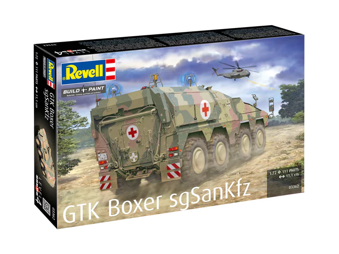 Revell GTK Boxer sgSanKfz Ambulance 1/72 Scale 03362