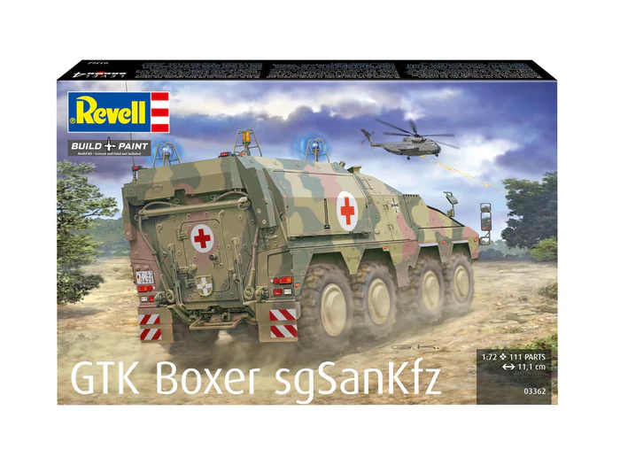 Revell GTK Boxer sgSanKfz Ambulance 1/72 Scale 03362