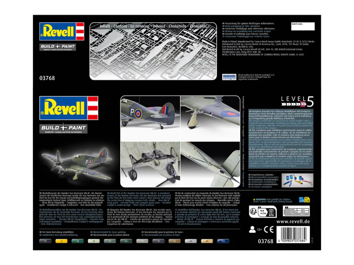 Revell Hawker Sea Hurricane Mk.IIC 1/32 Scale 03768