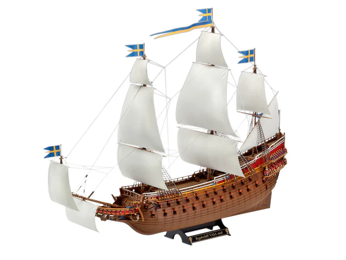 Revell Swedish Regal Ship Vasa 1/150 Scale 05414