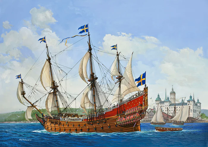 Revell Swedish Regal Ship Vasa 1/150 Scale 05414