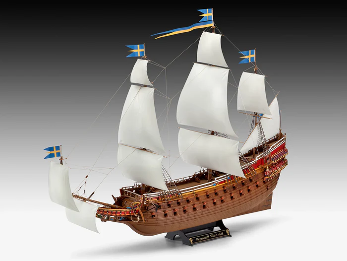 Revell Swedish Regal Ship Vasa 1/150 Scale 05414