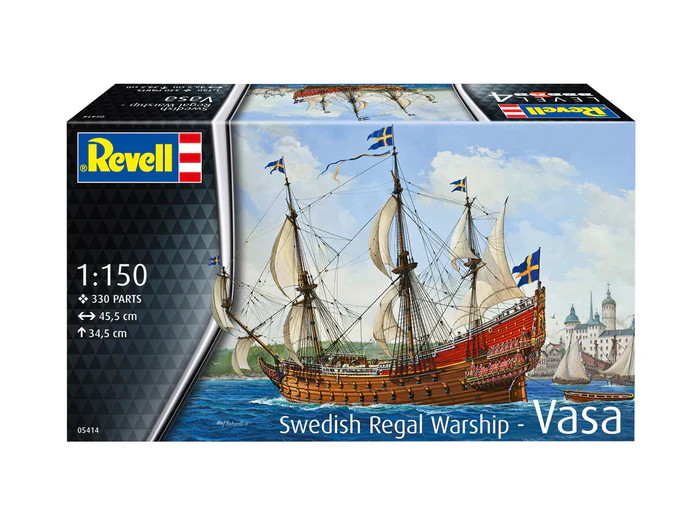 Revell Swedish Regal Ship Vasa 1/150 Scale 05414