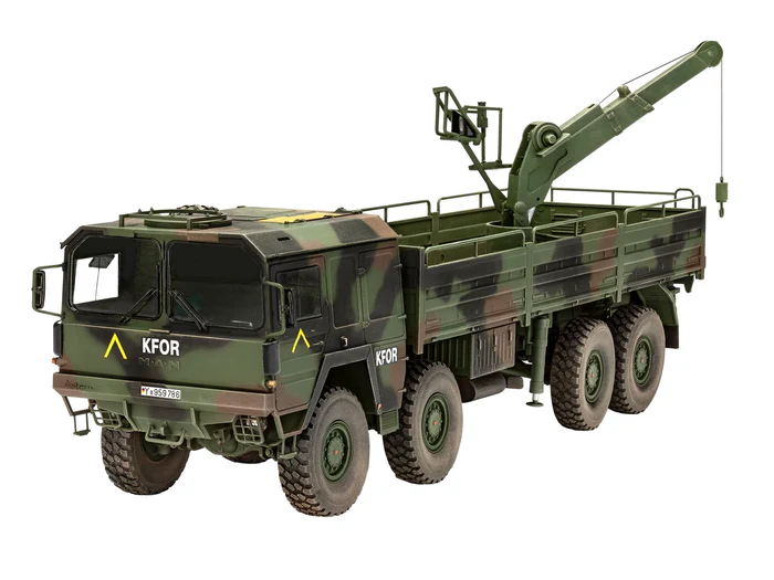 Revell Man 10T Miilgl 8x8 Truck 1/35 Scale 03367