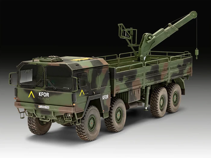 Revell Man 10T Miilgl 8x8 Truck 1/35 Scale 03367
