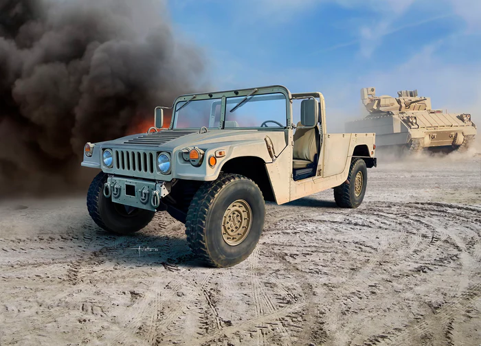 Revell Hmmwv M1097A2 1/35 Scale 03366