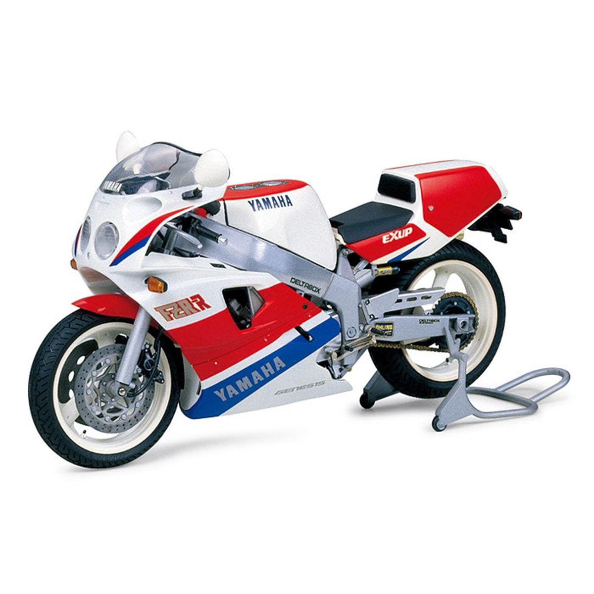 Tamiya Yamaha Fzr750R Ow01 Motorcycle 1/12 Scale 14058