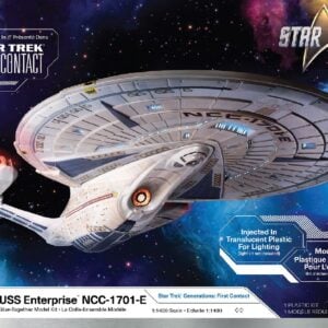 AMT U.S.S. Enterprise NCC-1701-E Translucent 1/1400 Scale 1405