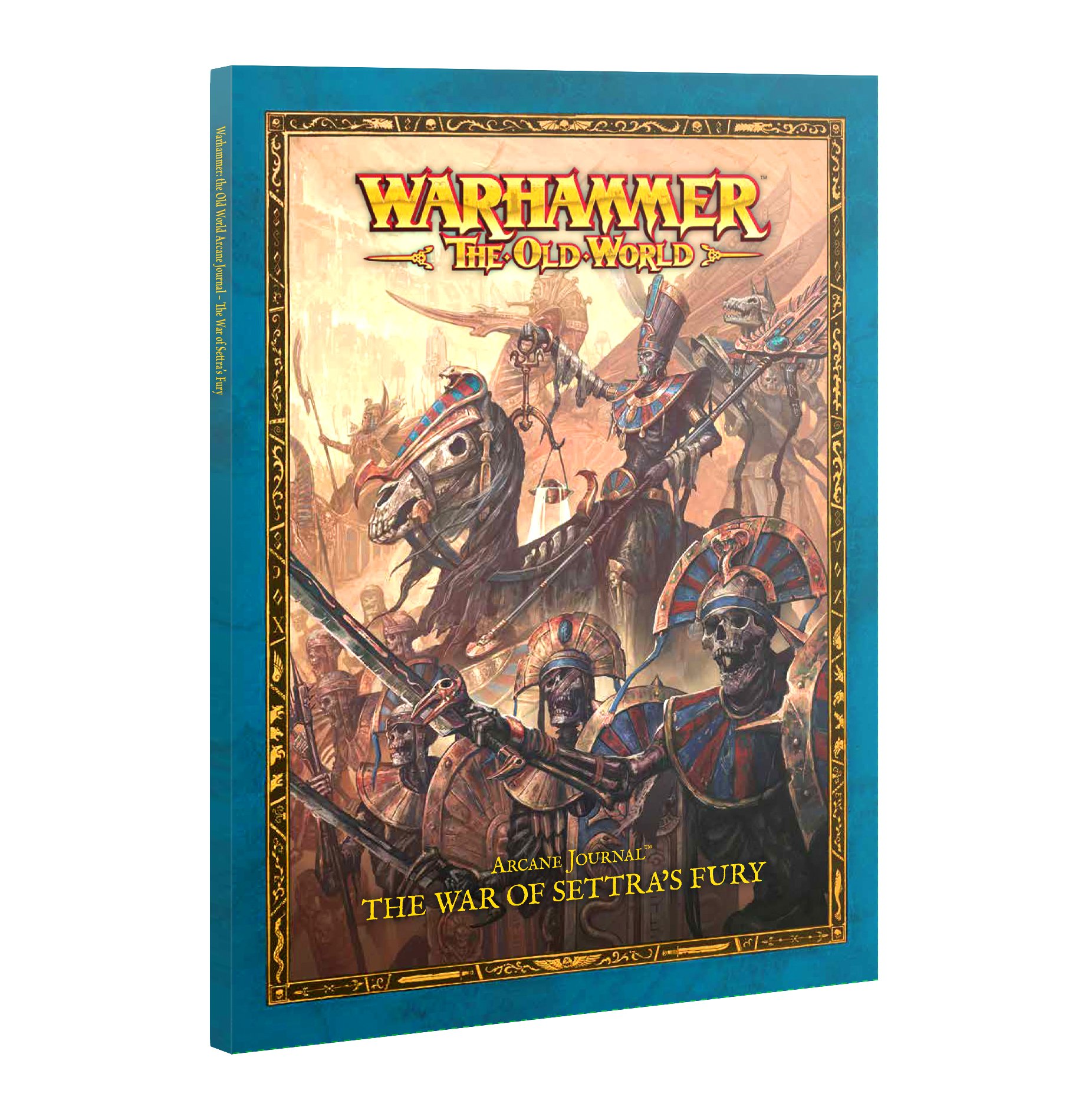 Arcane Journal The War of Settras Fury The Old World Warhammer 07-15 Cover