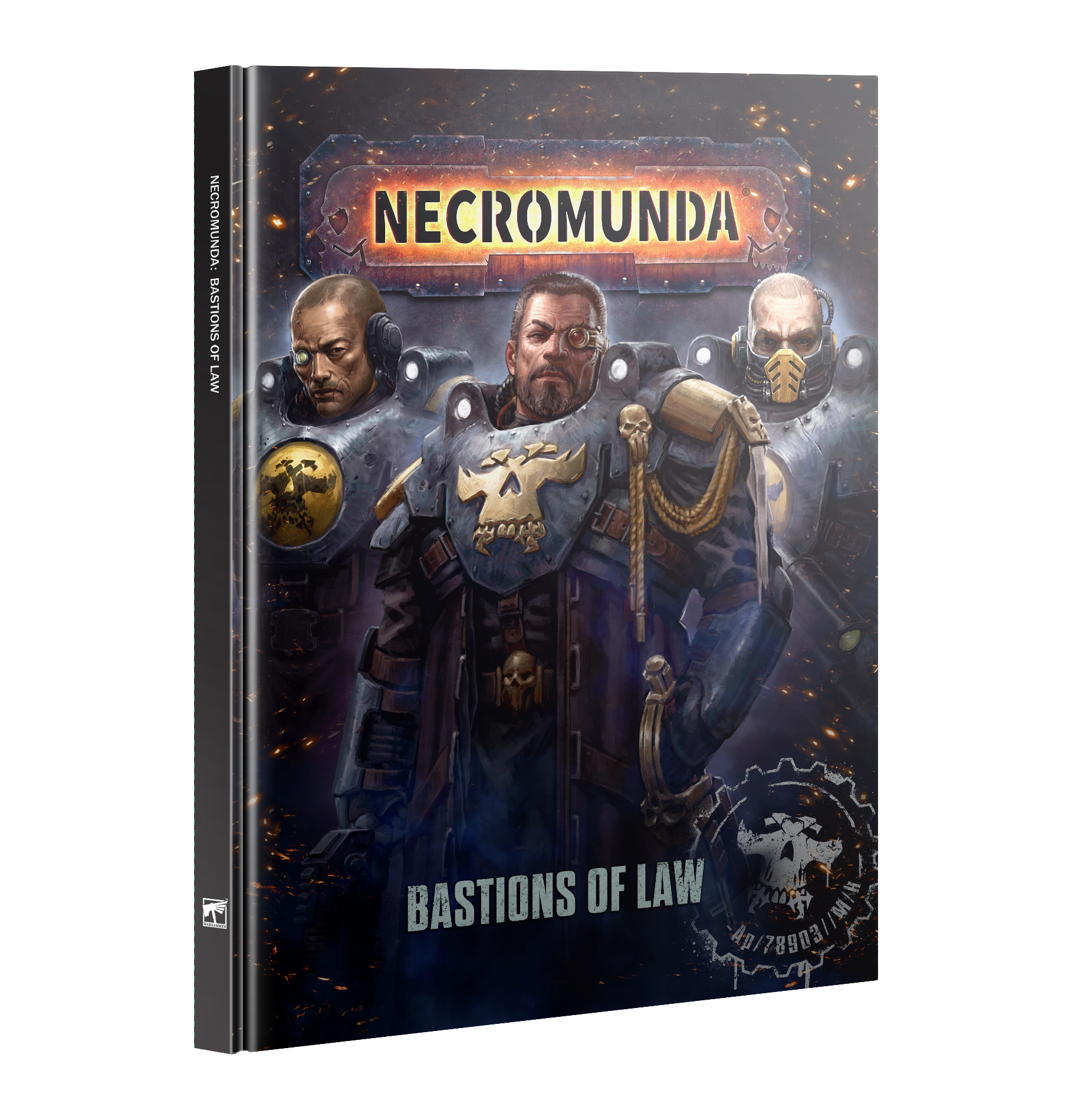 Bastions of Law Necromunda Hardback 301-48 Cover