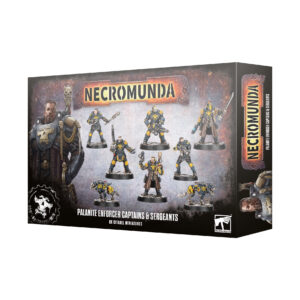 Captains and Sergeants Palanite Enforcers Necromunda 301-59 Box