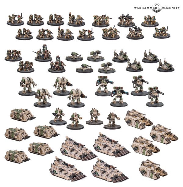 Combat Force Legiones Astartes Legions Imperialis The Horus Heresy Warhammer 03-97