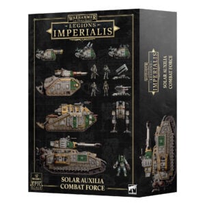 Combat Force Solar Auxilia Legions Imperialis The Horus Heresy Warhammer 03-98 Box