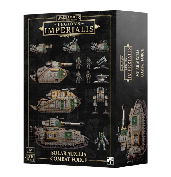 Combat Force Solar Auxilia Legions Imperialis The Horus Heresy Warhammer 03-98 Box