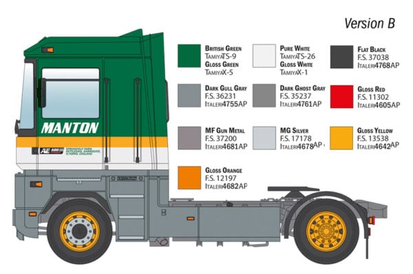 Italeri Renault AE500 Magnum Truck 1/24 Scale 3969
