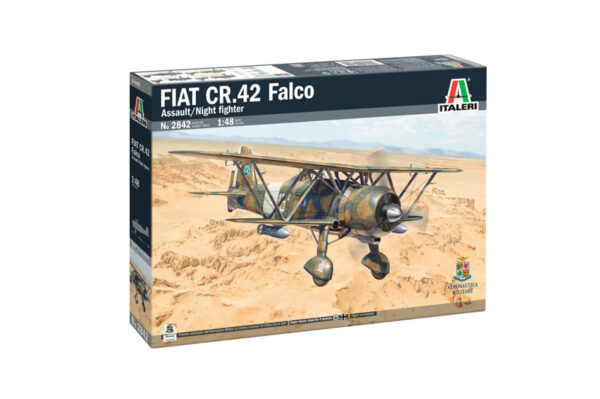 Italeri Fiat CR.42 Falco Assault Night Fighter 1/48 Scale 2842