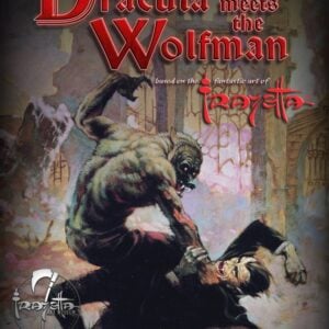 Moebius Frazetta Dracula Meets the Wolfman 1/8 Scale 977