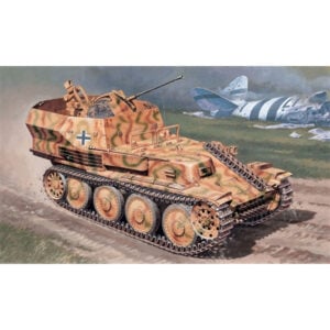 Italeri SD.KFZ.140 FlakPZ.Gepard Mobile Anti-Aircraft 1/35 Scale 6461