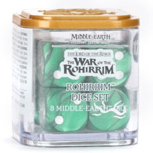 Rohirrim Dice Set of 8 Middle-Earth Strategy Battle Game 30-94 Box