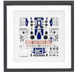 Tamiya P34 1976 Japan GP #4 Panel and Framed 1/24 Scale 21250