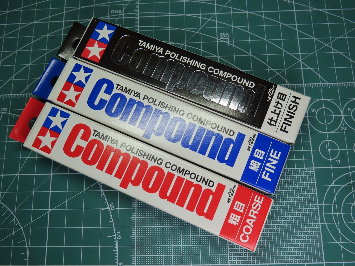 Tamiya Polishing Compounds