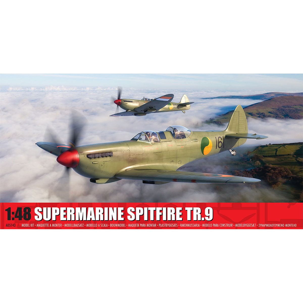 Airfix Supermarine Spitfire TR.9 1/72 Scale A05143