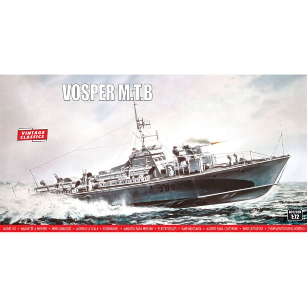 Airfix Vosper M.T.B Motor Torpedo Boat 1/72 Scale A05280V