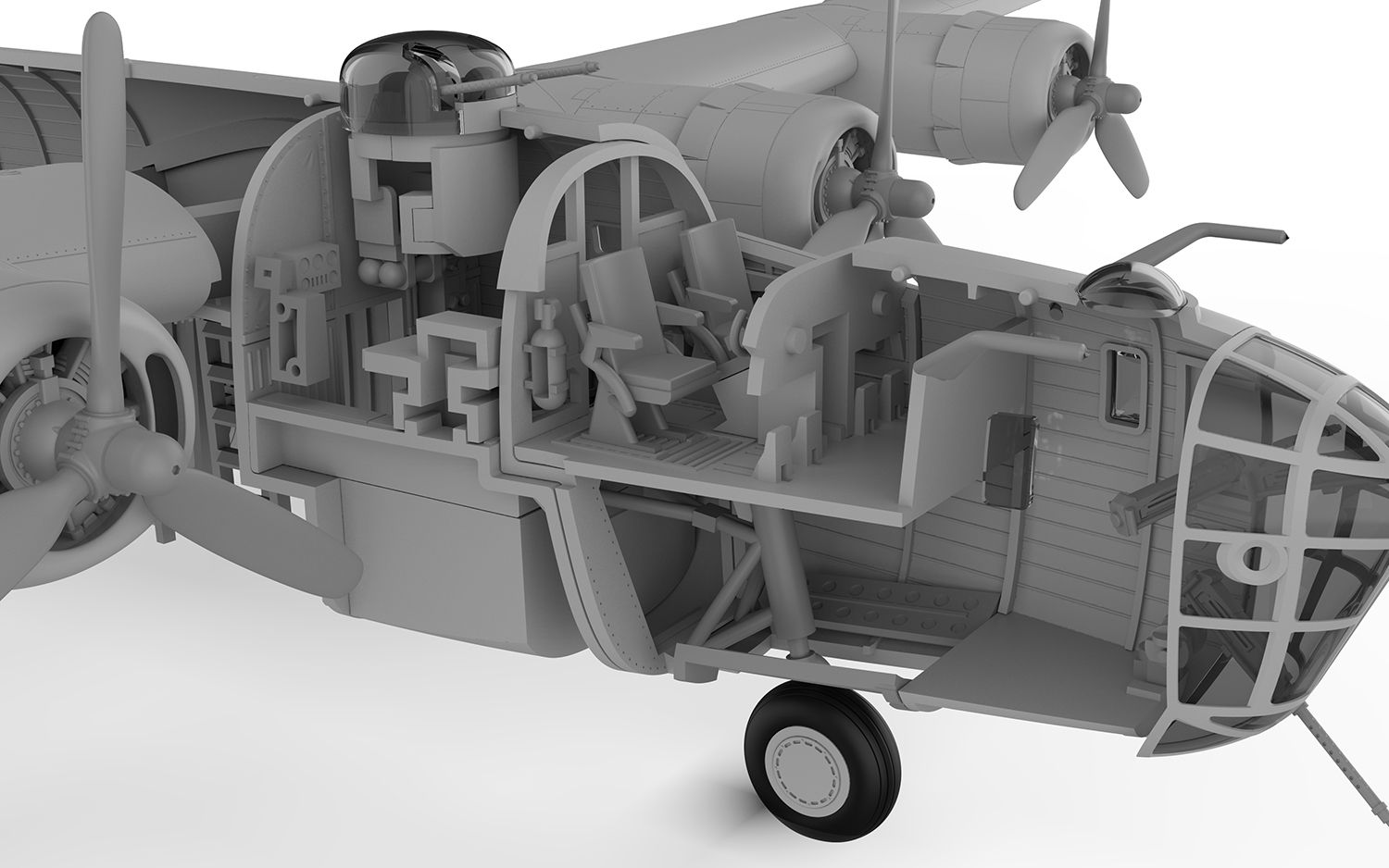 Airfix Consolidated B-24D Liberator 1/72 Scale A09011 • Canada's