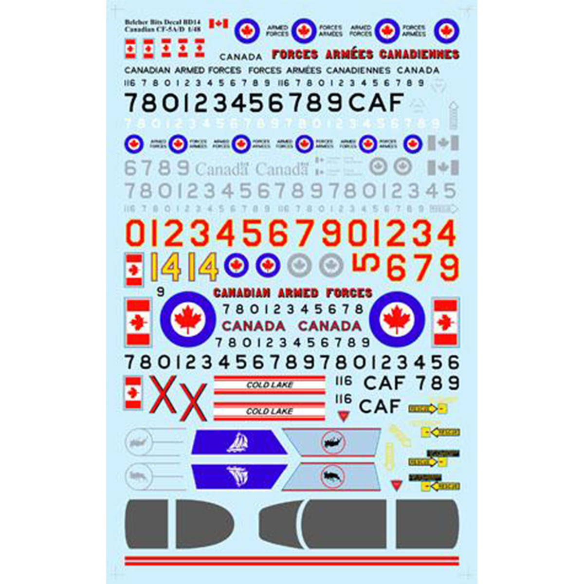 Belcher Bits CF-5A/D Freedom Fighter 1/48 Scale BD14
