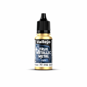Greenish Gold Light 18ml True Metallic Metal Vallejo 77116