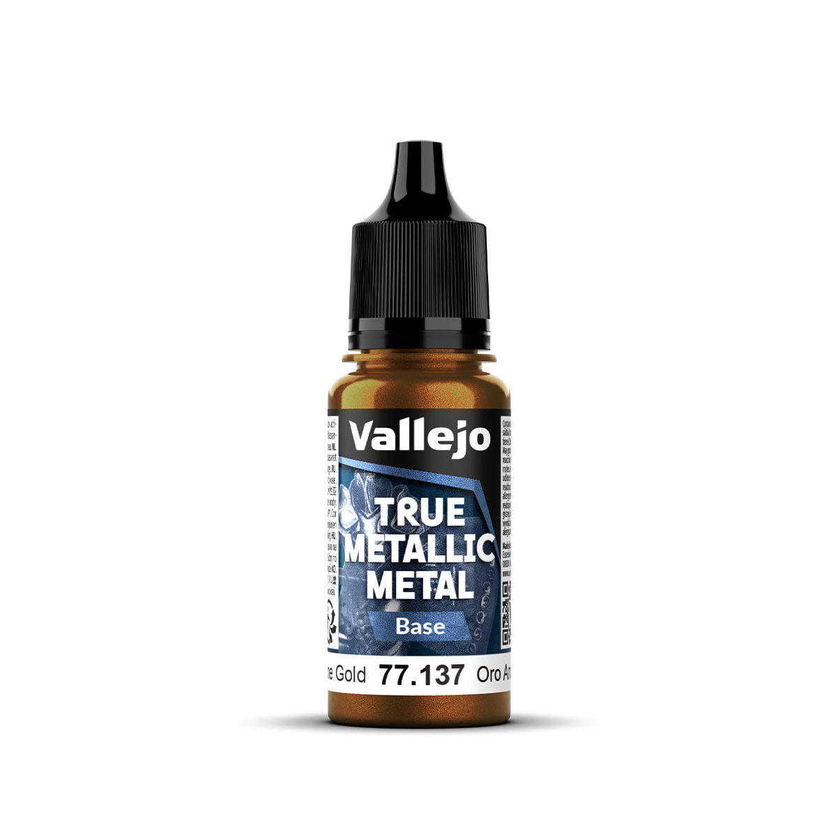 Arcane Gold Base 18ml True Metallic Metal Vallejo 77137