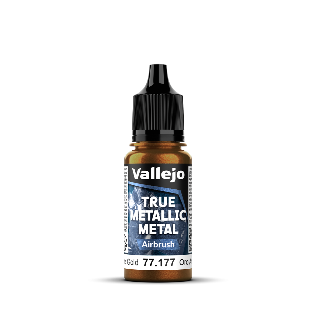 Arcane Gold Airbrush 18ml True Metallic Metal Vallejo 77177