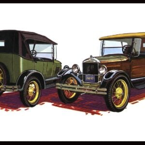 AMT 1927 Ford T Touring Model 1/25 Scale 1490