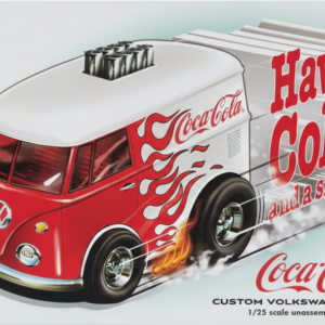 AMT Volkswagen Van Show Rod Coca-Cola Model Kit 1/25 Scale 1518