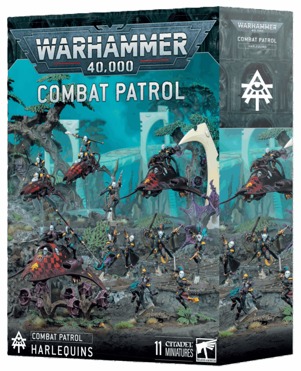 Combat Patrol Harlequins Warhammer 40000 73-581 Box