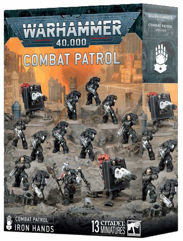 Combat Patrol Iron Hands Warhammer 40000 73-555 Box