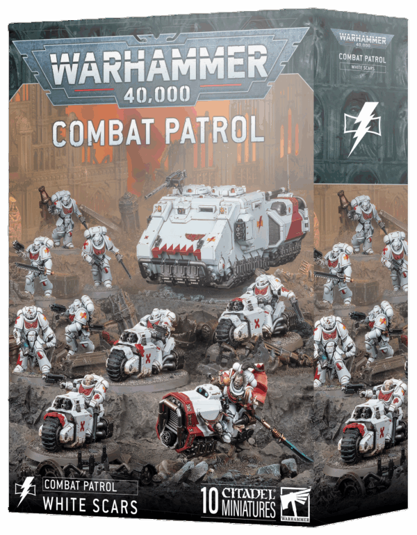 Combat Patrol White Scars Warhammer 40000 73-556 Box