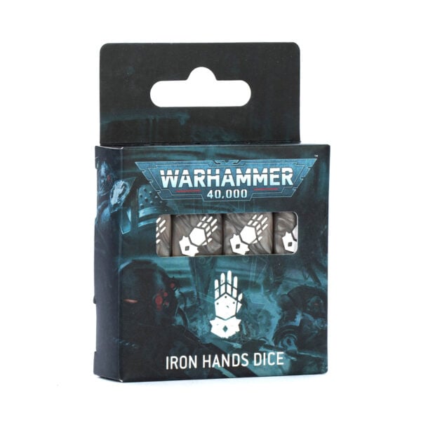 Dice Set of 16 Iron Hands Warhammer 40000 55-65 Box