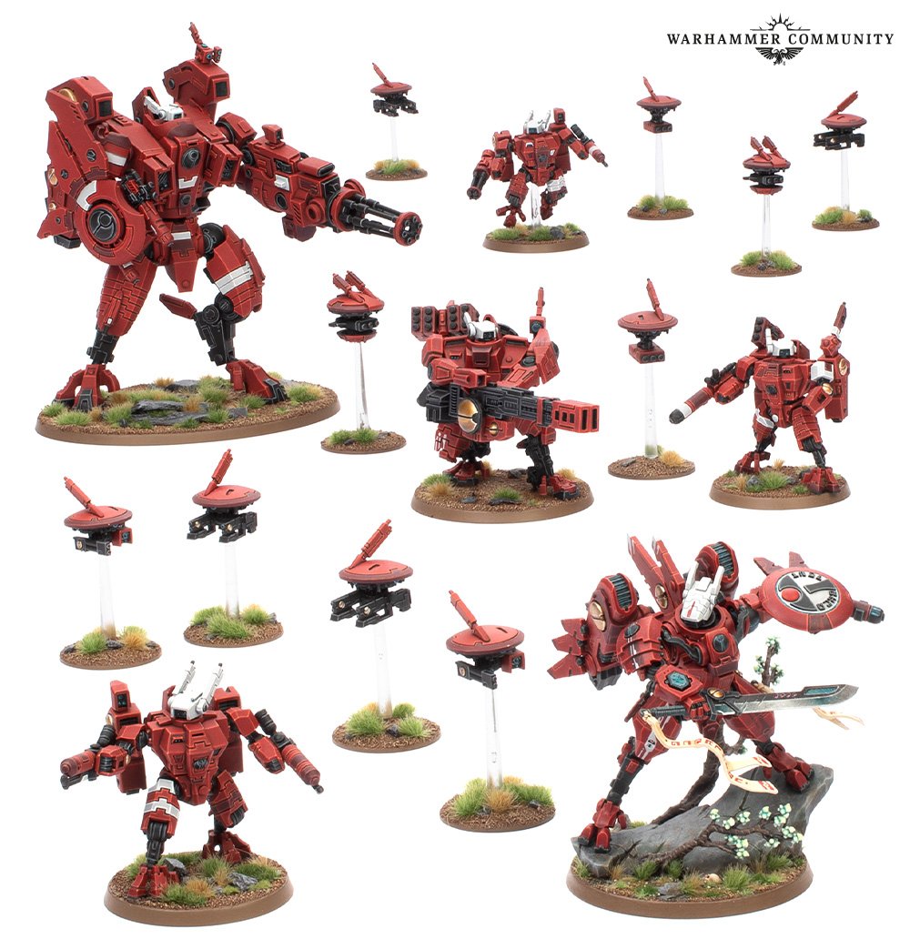 Farsight Cadre Battleforce Box T'au Empire Warhammer 40000