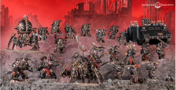 Hellforged Warband Battleforce Box Chaos Space Marines Warhammer 40000